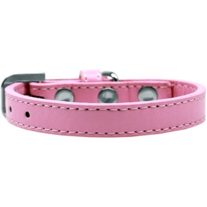 Wichita Plain Dog Collar Light Pink Size 10