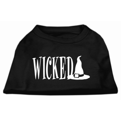 Wicked Screen Print Shirt Black L