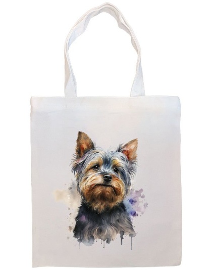 Yorkie Canvas Tote Bag Style1