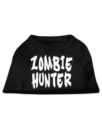 Zombie Hunter Screen Print Shirt Black L